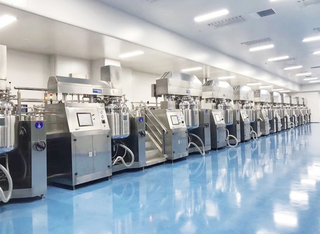 SUS316L 200L 追光洗发水乳液面霜化妆品乳化搅拌机