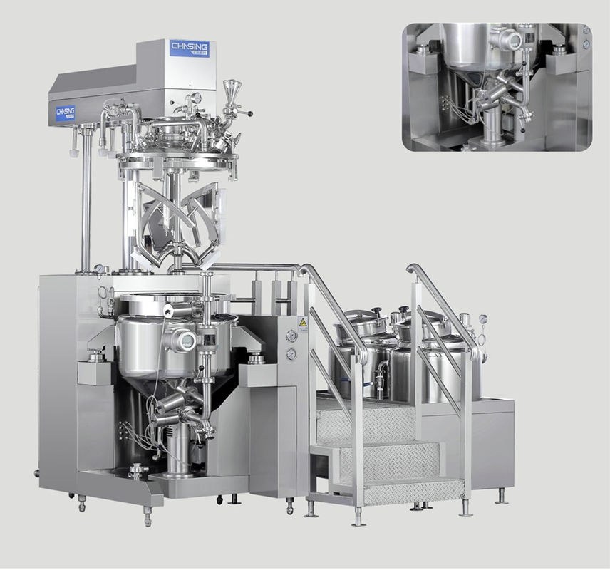 不锈钢 316L 化妆品乳化搅拌机 50L 用于卫生用品