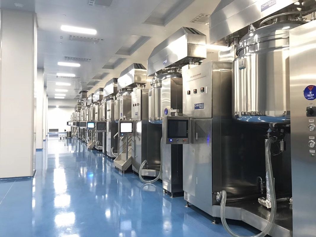 液体和膏霜生产化妆品乳化机搅拌机带均质器 380V