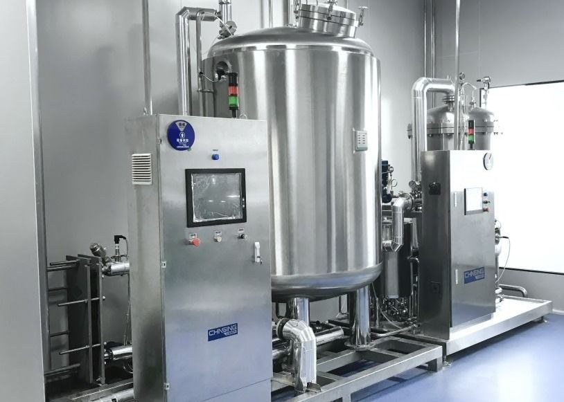 机械CIP SIP系统 不锈钢化妆品自动清洗槽