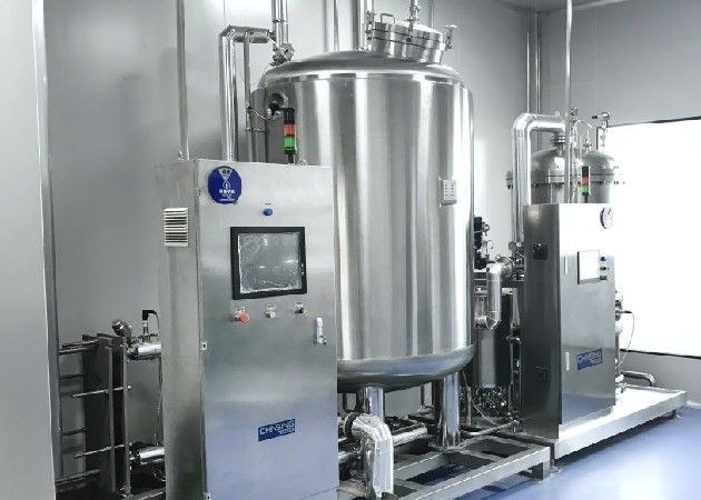 化妆品厂自动电动CIP SIP系统