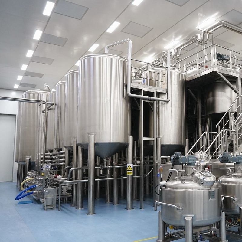 316L 钢制储罐，带旋转喷雾清洁器